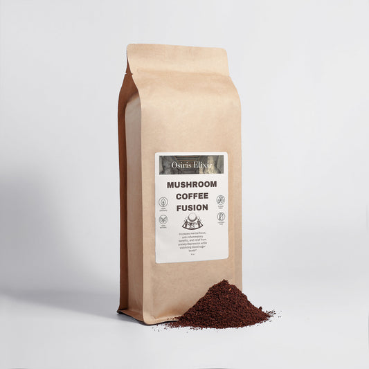 Osiris Elixir's Mushroom Coffee Fusion - Lion's Mane & Chaga 16oz